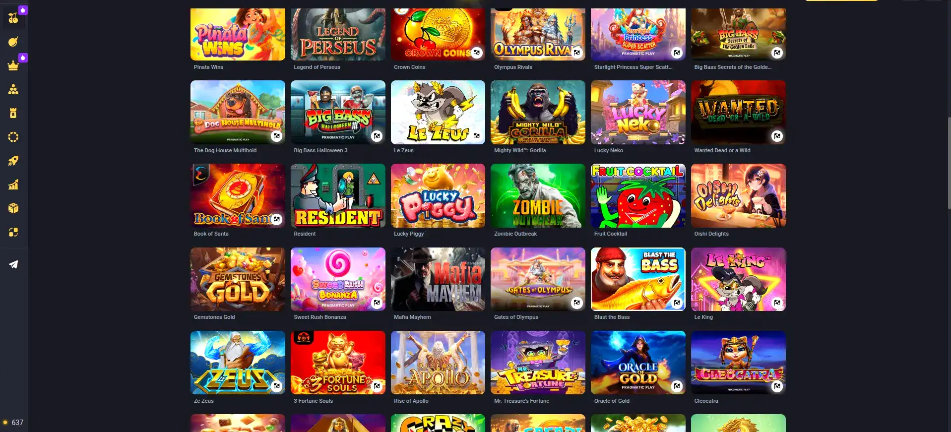 Мобильная версия Ttr casino с открытым разделом платежей